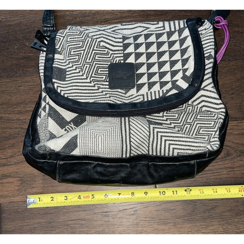 Fox‎ Racing Purse Black Chevron - Picture 7 of 8